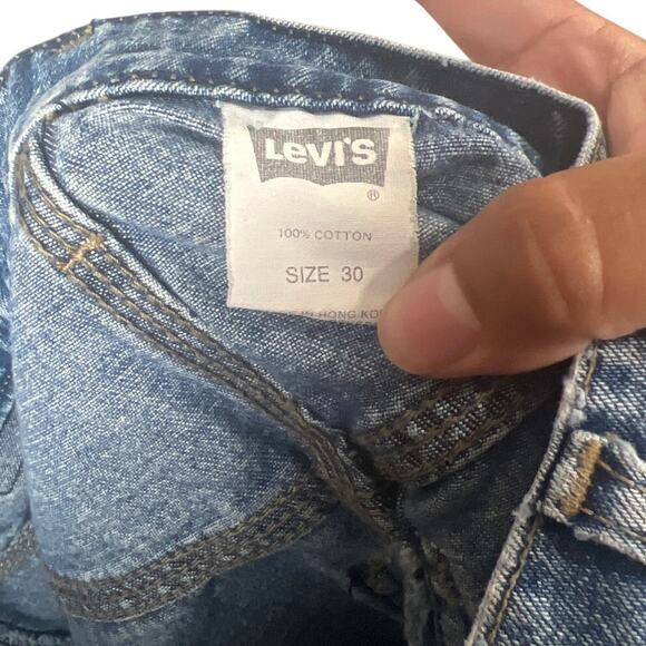 Levi's Silvertab Reworked Skirt Size 30 100% Cotton Denim - Picture 6 of 6